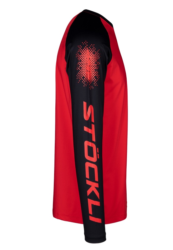 Pánské tričko s dlouhým rukávem WRT, červená, černá 2024/25