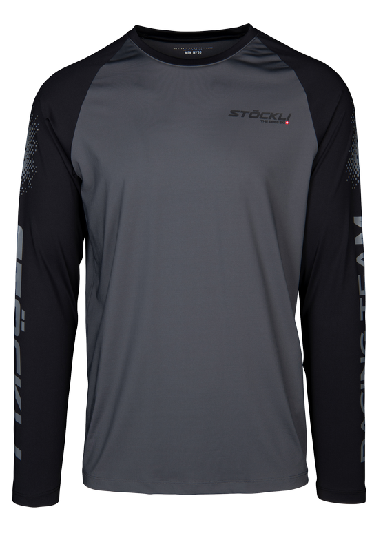 Pánské tričko s dlouhým rukávem WRT, antracit, černá 2024/25