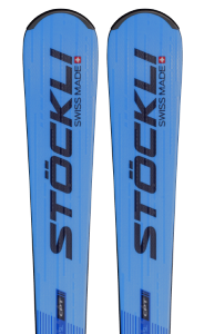 Laser SL + Vázání SRT12 (Modrá, černá) + Deska SRT Carbon D20