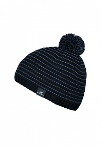 Pánská čepice stripe, černá