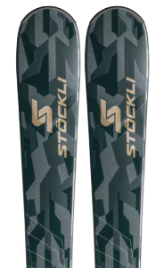 Montero AS + předvrtáno, pouze lyže bez desky a vázání 