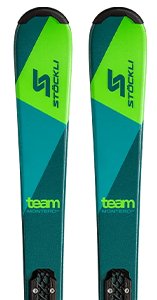 Lyže Montero Team JR + Vázání SALO-L6 J70, černá, bílá