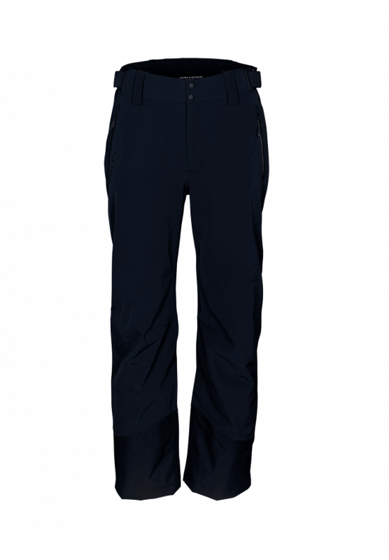 Pánské lyžařské kalhoty fullzip, černá 2020/21
