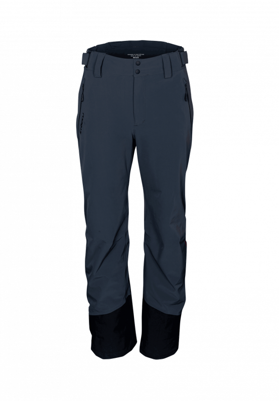 Pánské lyžařské kalhoty fullzip, antracitová 2020/21