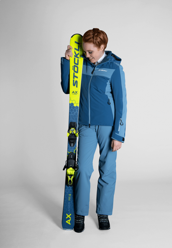 Dámská lyžařská bunda Performance, darksteel, lightsteel 2020/21